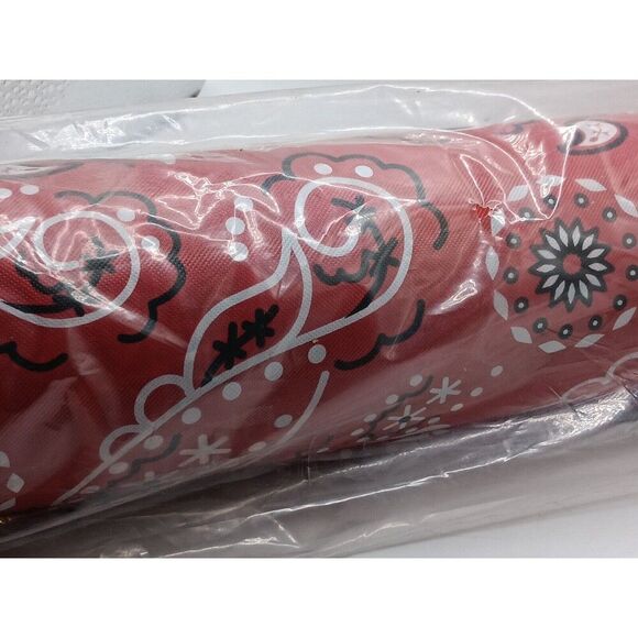 Plastic Tablecloth Roll Art Sewing, Party Supplies Paisley Design NOS - Picture 4 of 5